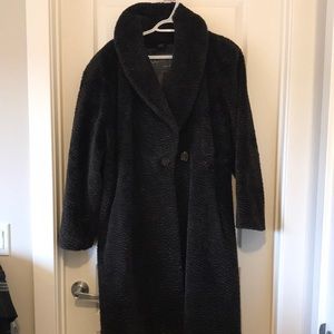 Olympia V-Neck Button Coat